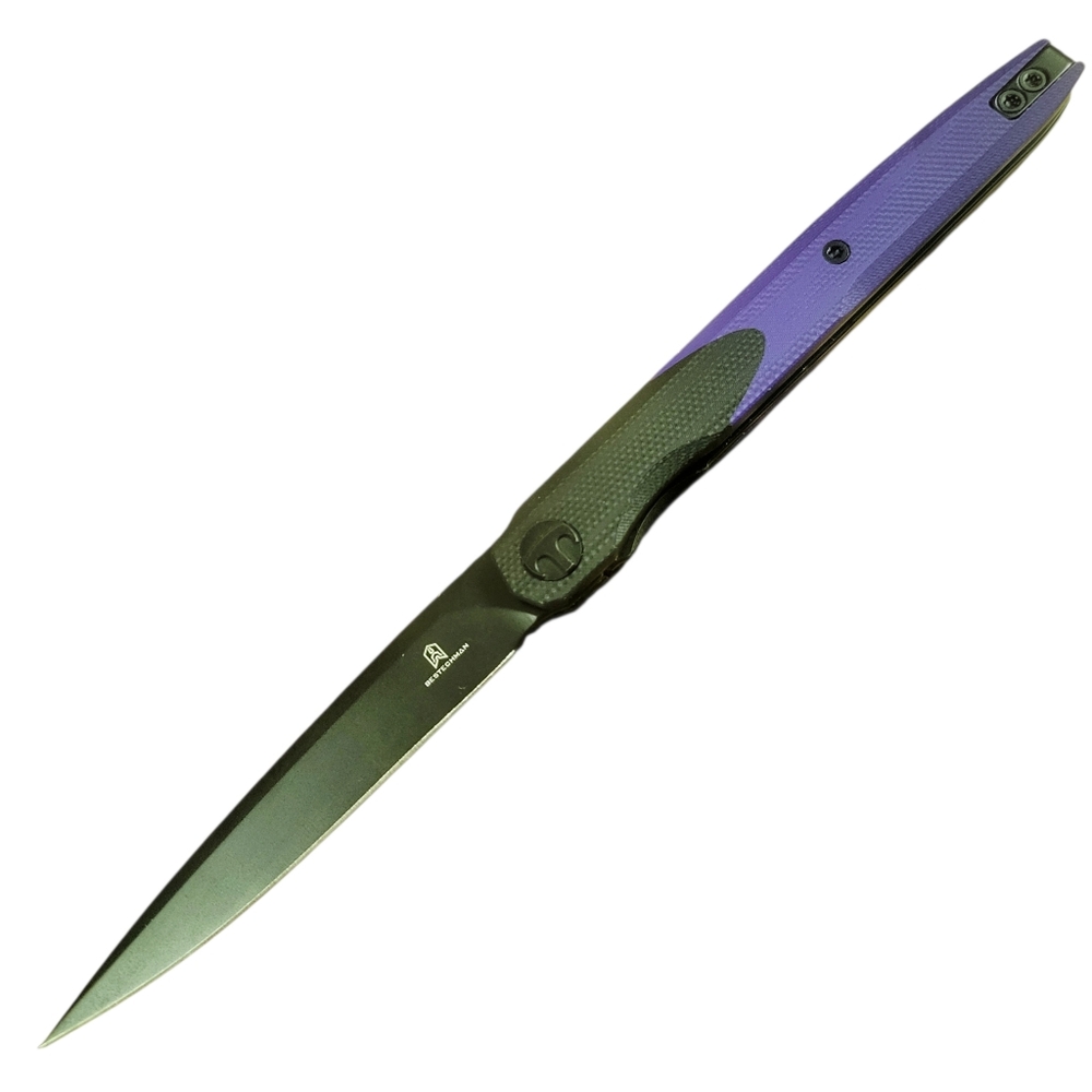 BESTECHMAN // Lanza // 14C28N, G10 Scales // Liner Lock Front Flipper knife - Picture 6 of 11